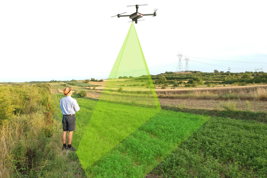 Droner i landbruket